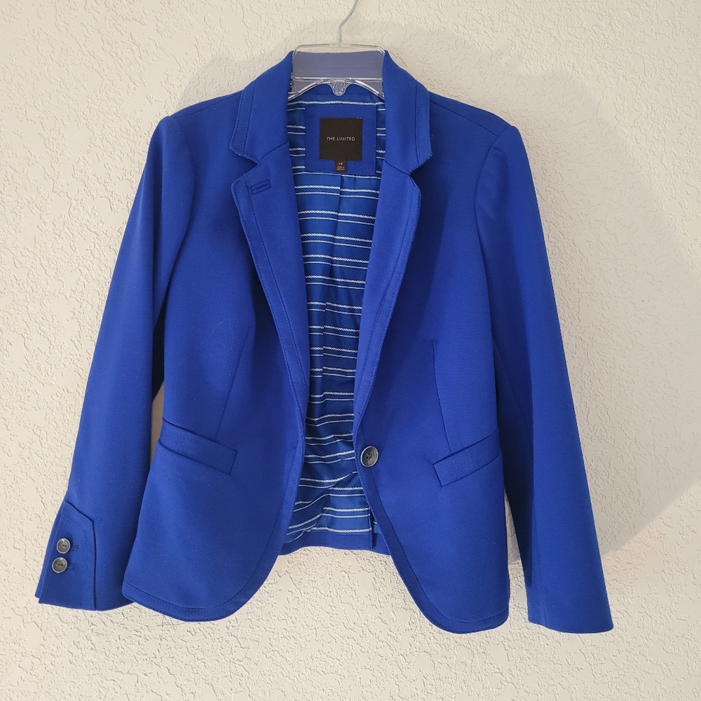 Blue Blazer The Limited